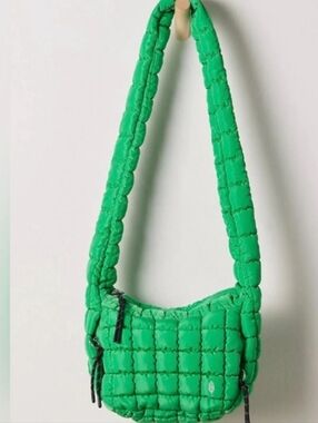 NWT Free People Mini Quilted Carryall OS